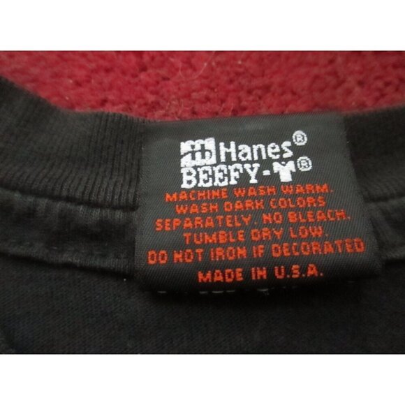 Vintage Men's T-shirt Large Single Stitch Looney Toons 1997 Sturgis Biker Rally - Picture 8 of 14